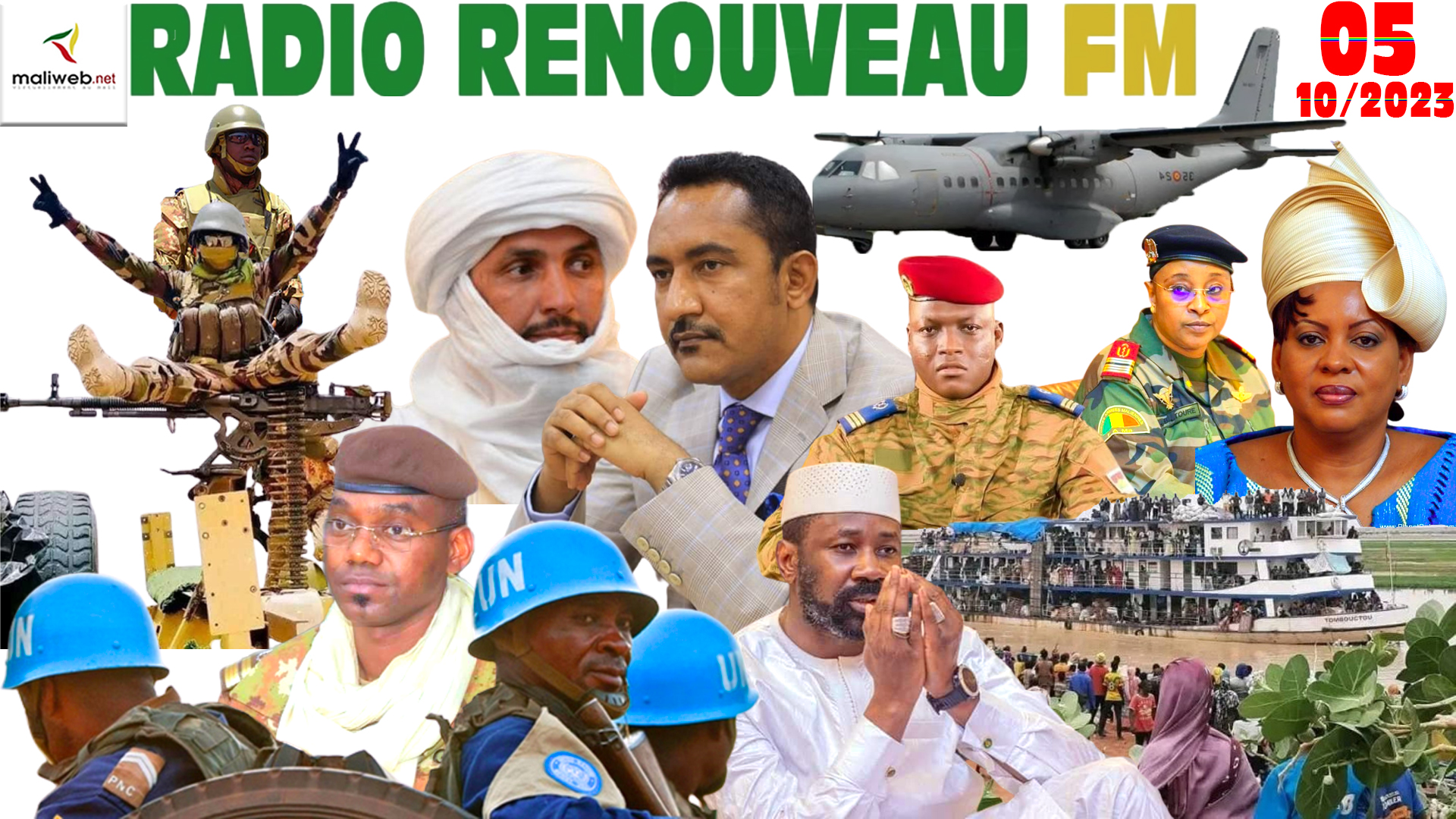 La Revue de Presse de la RADIO RENOUVEAU FM du 05 OCTOBRE 2023