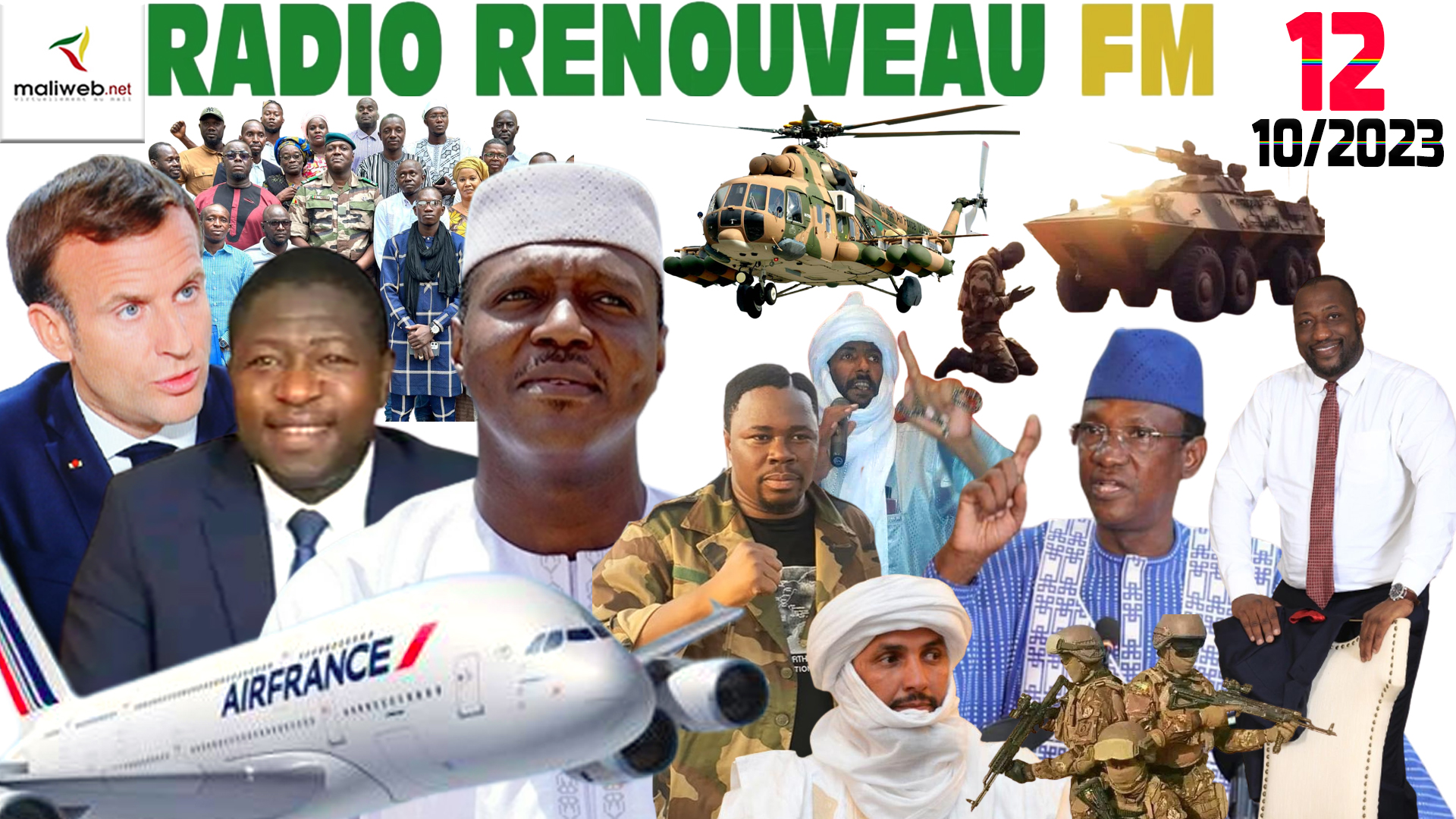 La Revue de Presse de la RADIO RENOUVEAU FM du 12 OCTOBRE 2023