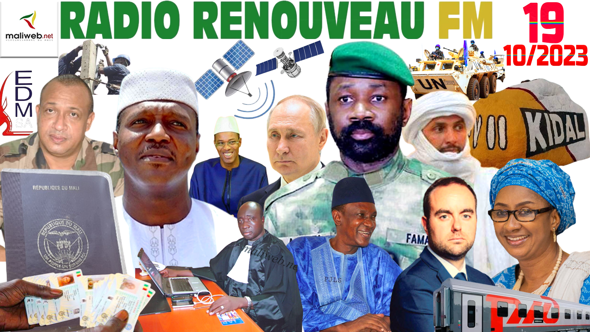 La Revue de Presse de la RADIO RENOUVEAU FM du 19 OCTOBRE 2023