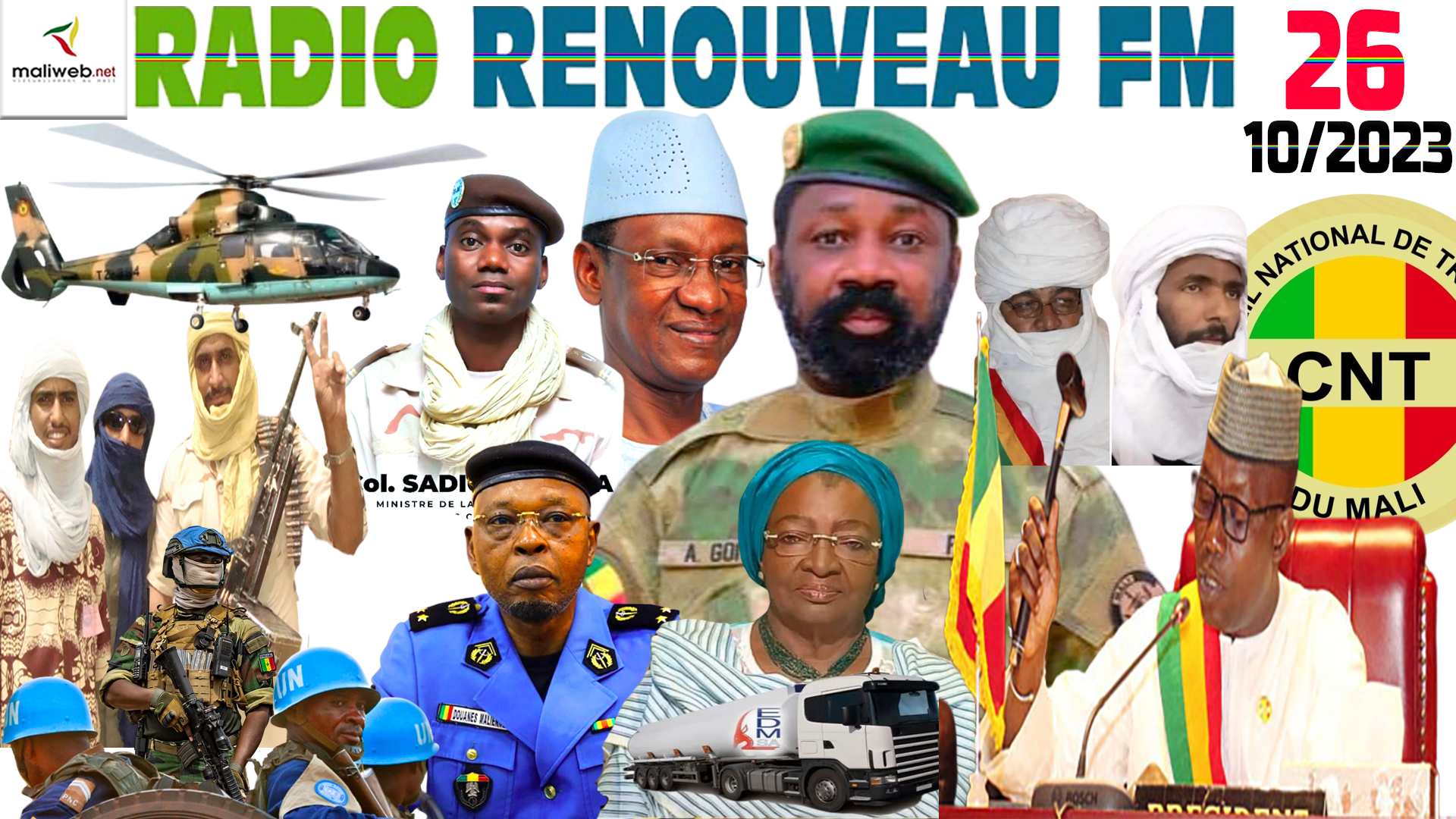 La Revue de Presse de la RADIO RENOUVEAU FM du 26 OCTOBRE 2023