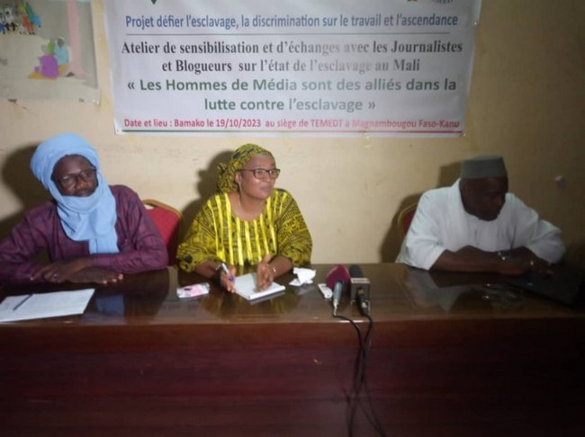 Lutte contre l’esclavage au Mali : TEMEDT rappelle la  nécessité d’une loi