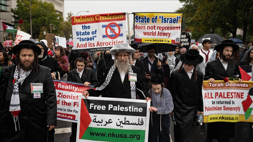 Washington: Des milliers de manifestants réclament un cessez-le-feu à Gaza