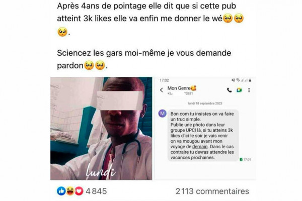 Faits divers : Elle couche avec un homme pour une affaire de likes (j'aime)