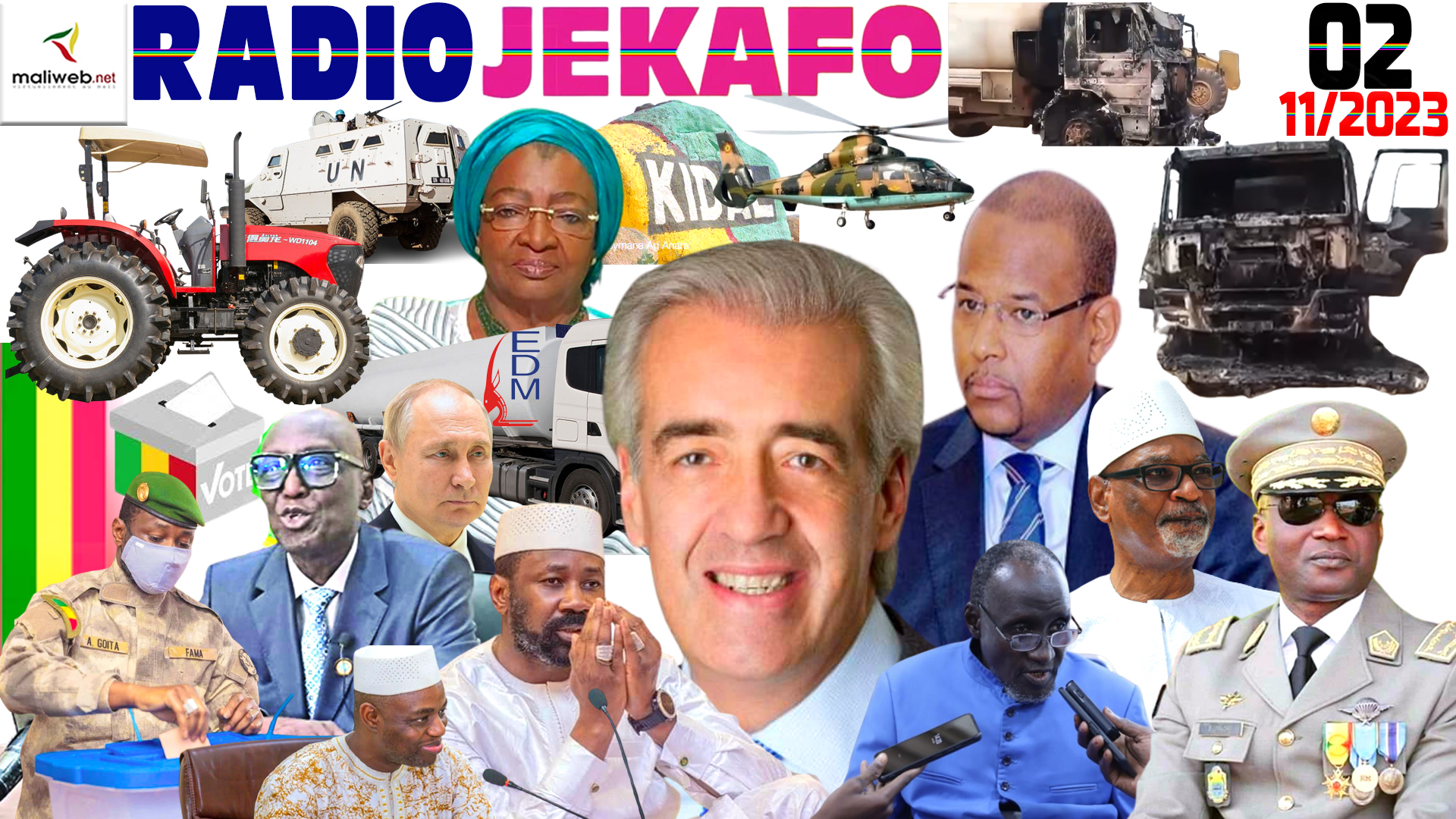 La Revue de Presse de la RADIO JEKAFO du 02 OCTOBRE 2023