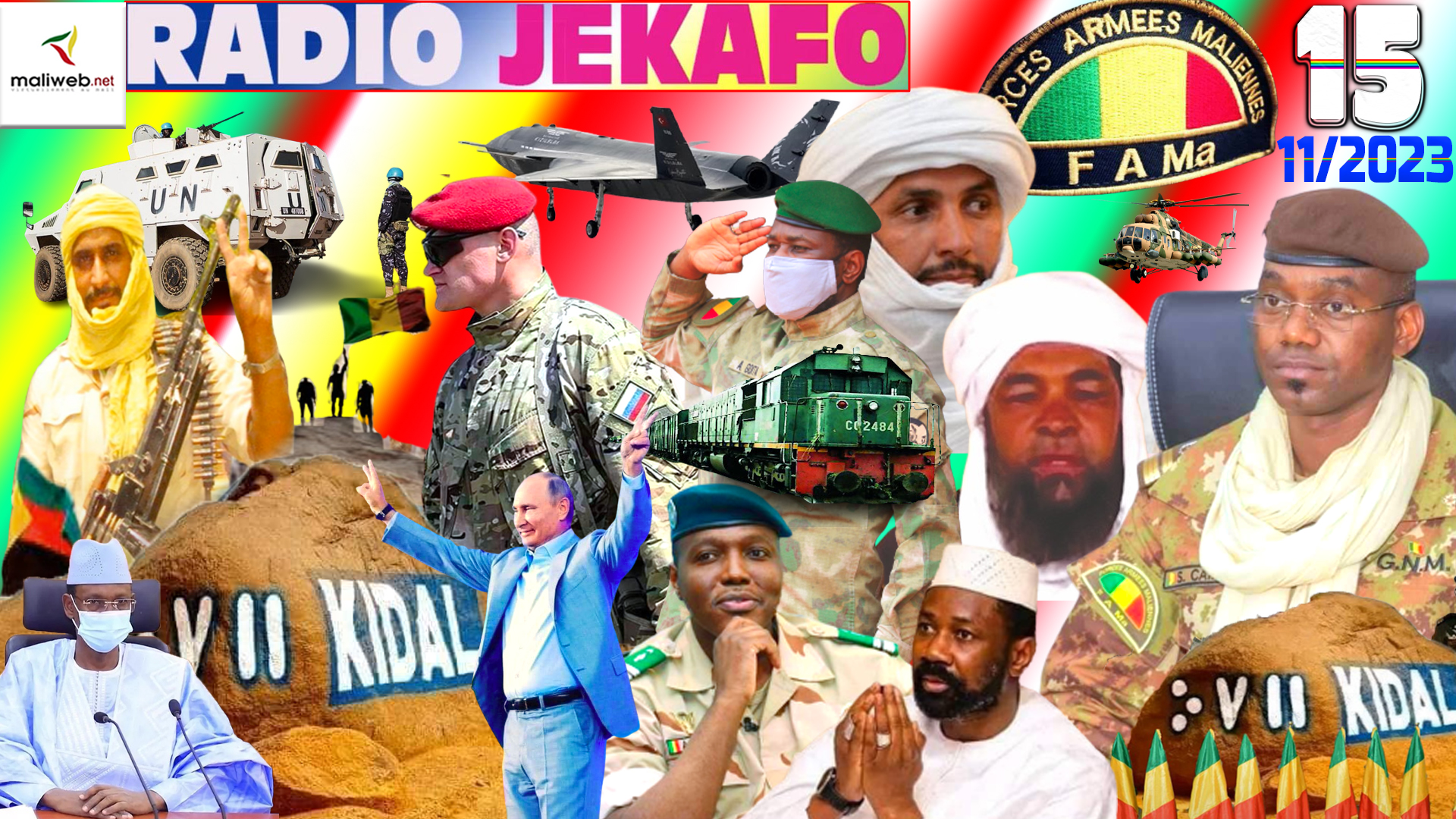 La Revue de Presse de la RADIO JEKAFO du 15 OCTOBRE 2023