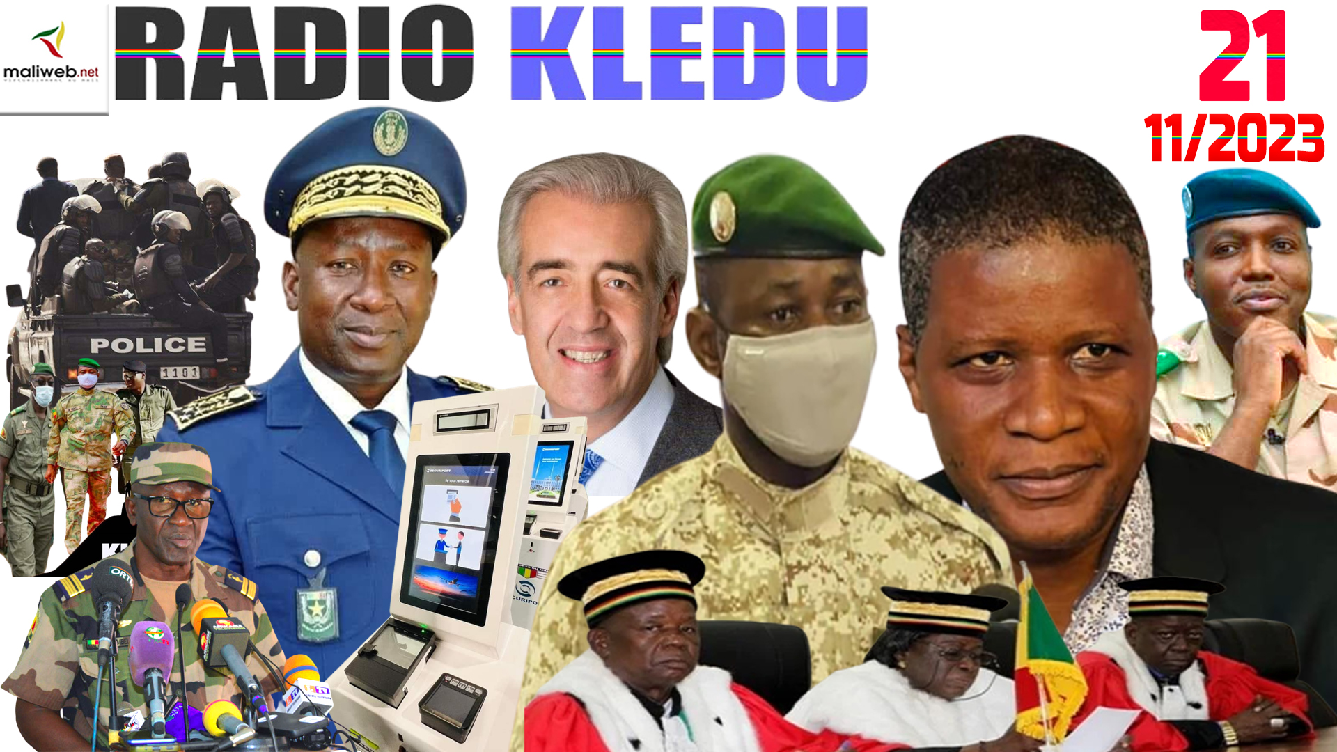 La Revue de Presse de la RADIO KLEDU du 21 OCTOBRE 2023