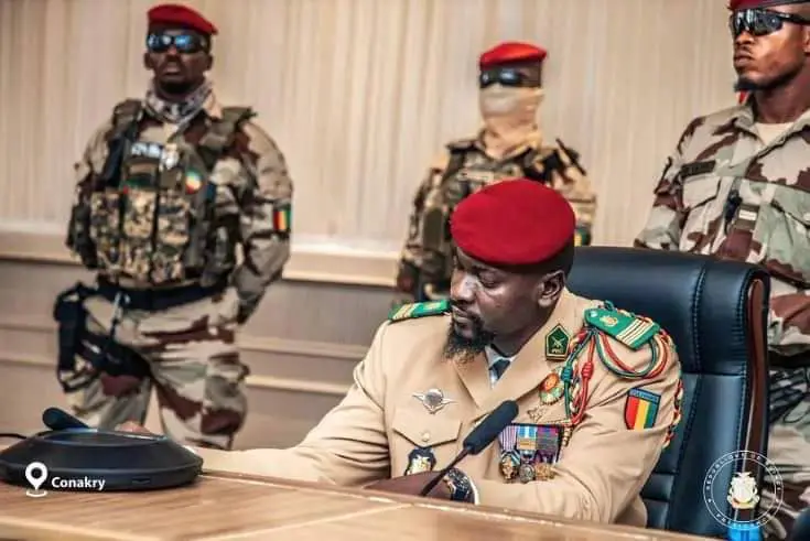 Guinée : le président de la transition élevé au rang de général de corps d'armée