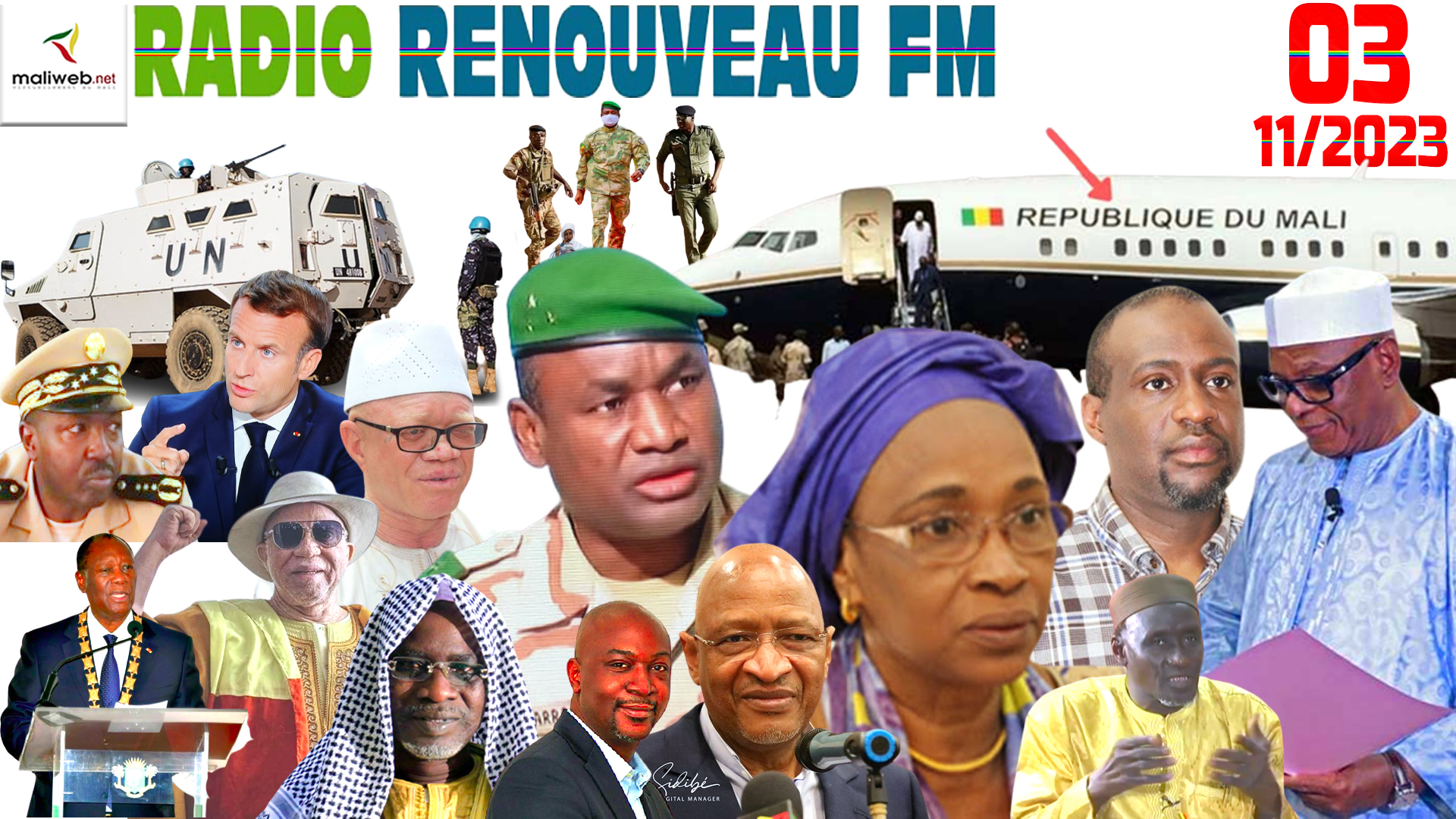 La Revue de Presse de la RADIO RENOUVEAU FM du 03 OCTOBRE 2023