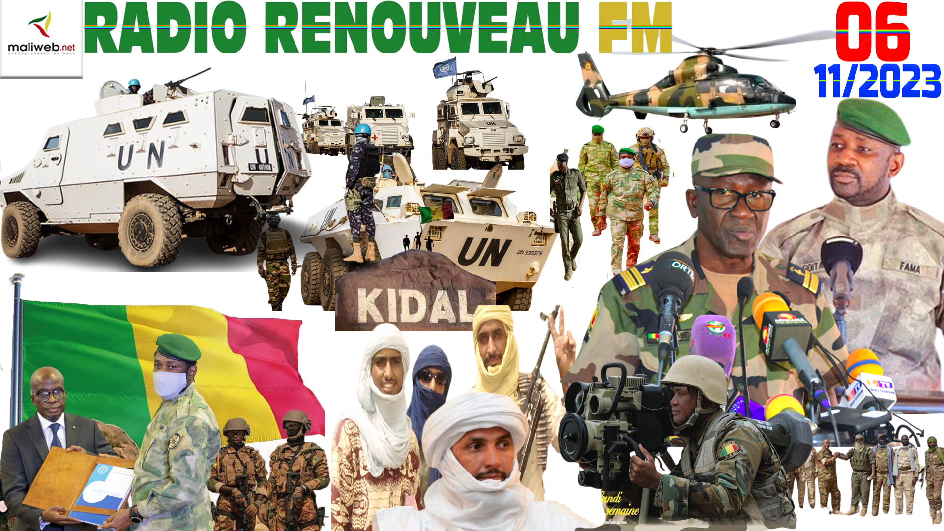La Revue de Presse de la RADIO RENOUVEAU FM du 06 OCTOBRE 2023