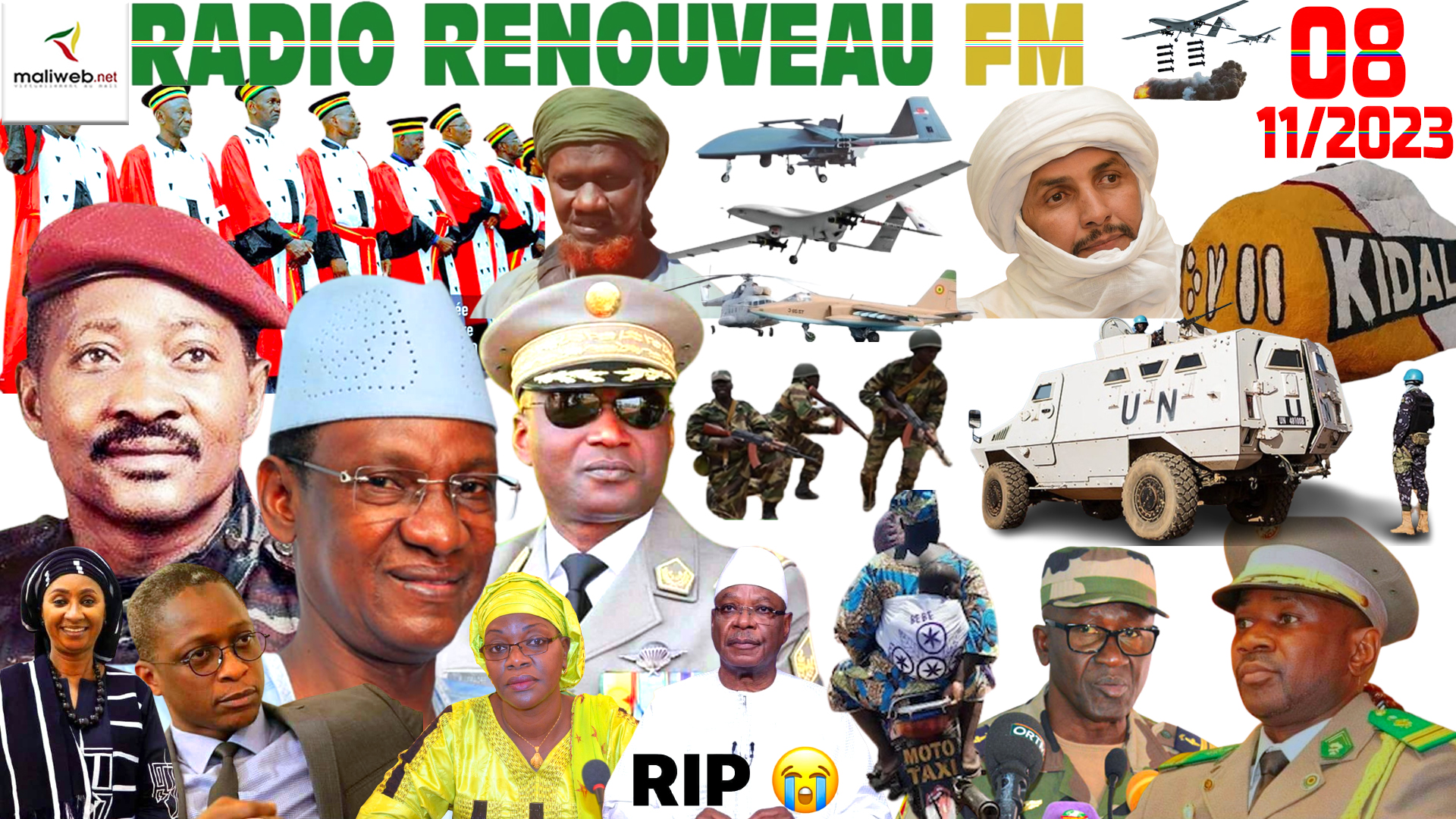 La Revue de Presse de la RADIO RENOUVEAU FM du 08 OCTOBRE 2023