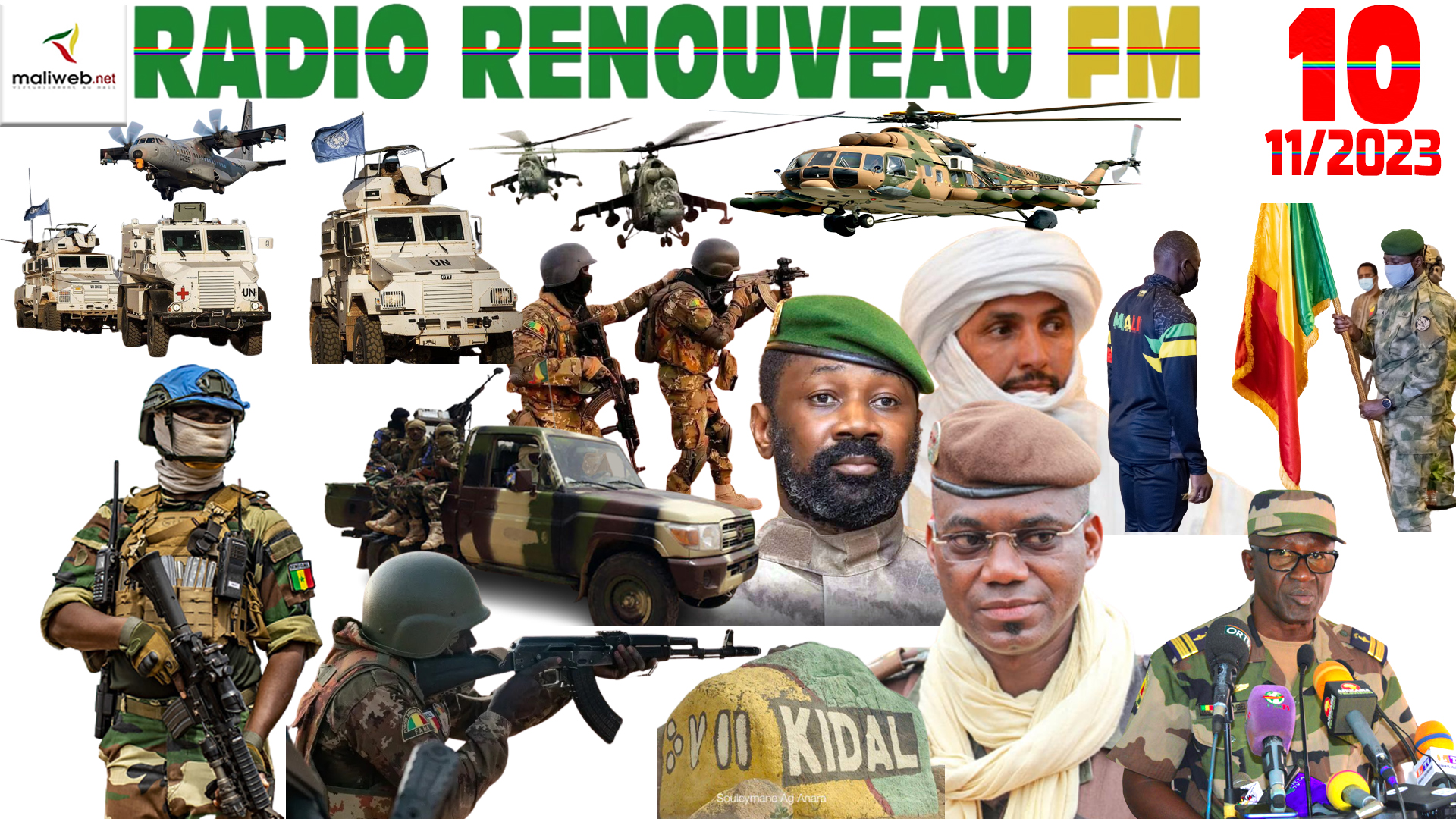 La Revue de Presse de la RADIO RENOUVEAU FM du 10 OCTOBRE 2023