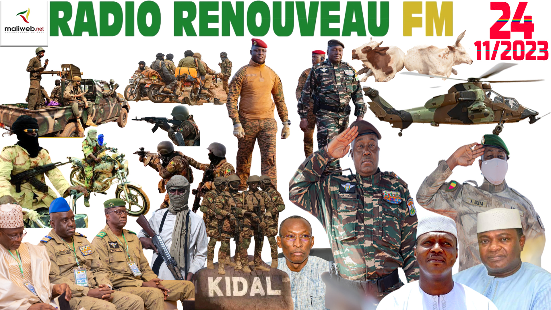 La Revue de Presse de la RADIO RENOUVEAU FM du 24 OCTOBRE 2023