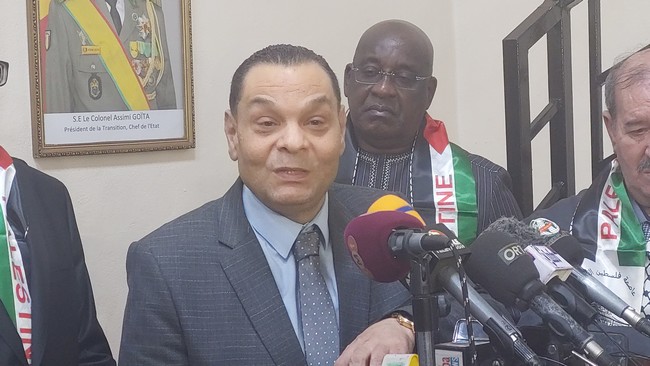 Guerre Israël-Hamas : le groupe des Ambassadeurs africains accrédités au Mali apporte son soutien indéfectible à la Palestine et appelle à la fin des hostilités