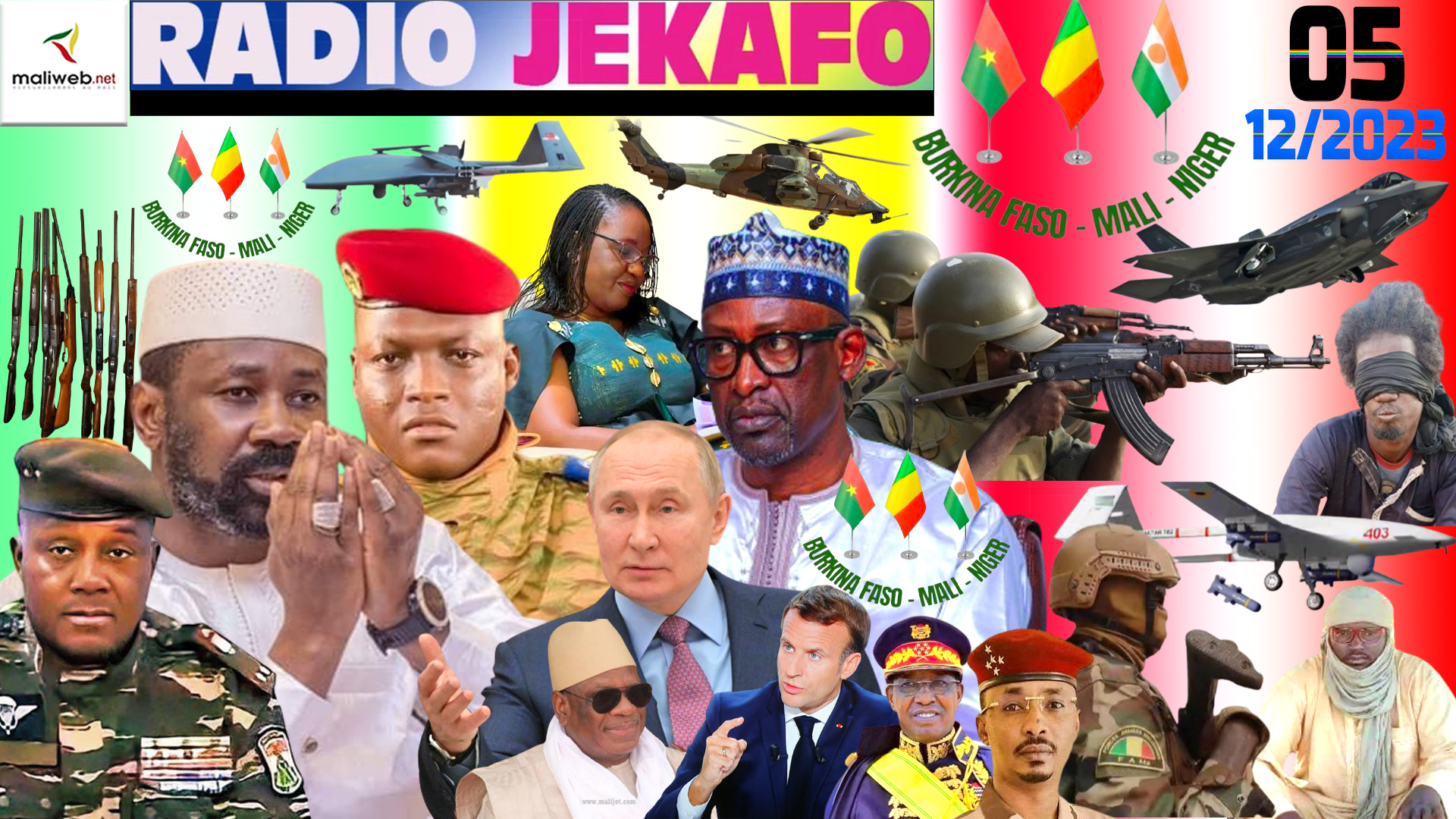 La Revue de Presse de la RADIO JEKAFO du 05 DECEMBRE 2023