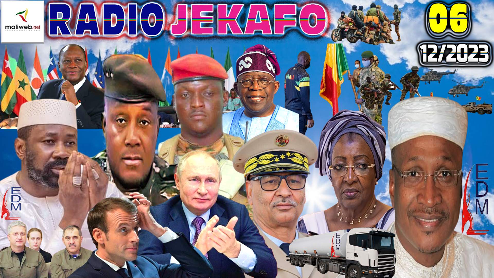 La Revue de Presse de la RADIO JEKAFO du 06 DECEMBRE 2023