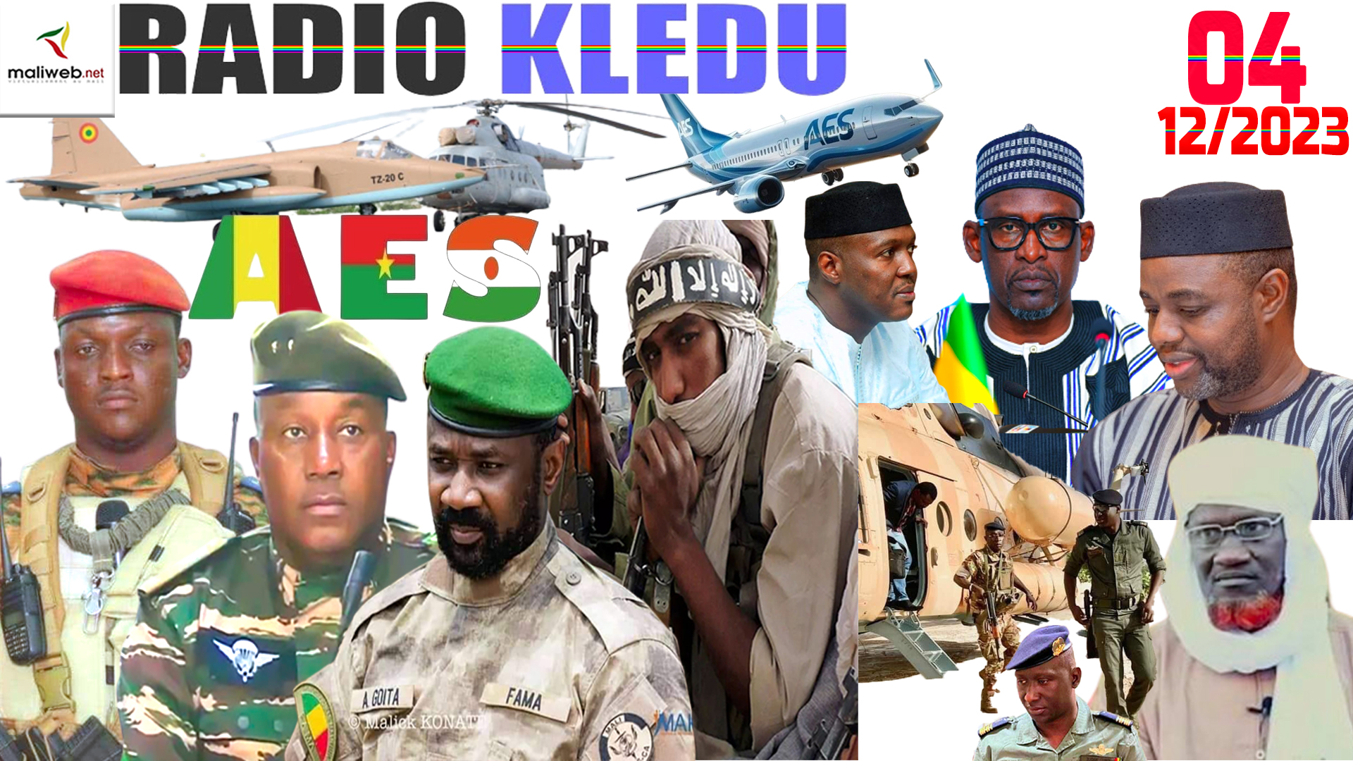 La Revue de Presse de la RADIO KLEDU du 04 DECEMBRE 2023