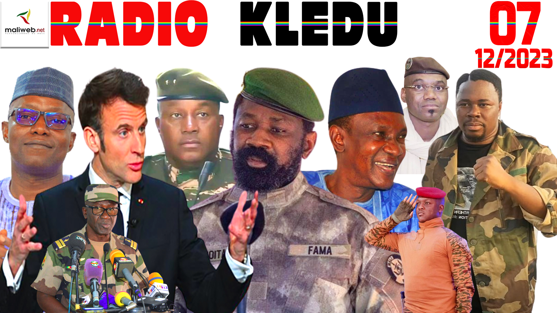 La Revue de Presse de la RADIO KLEDU du 07 DECEMBRE 2023