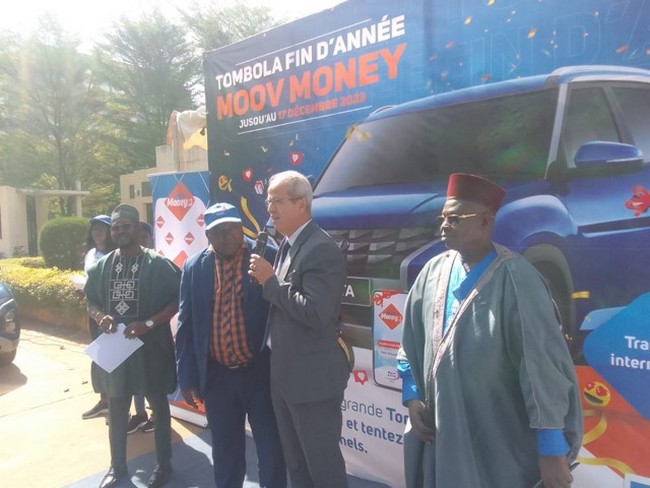 Tombola de fin d'année Moov Money :  Récompense de la fidélité des clients