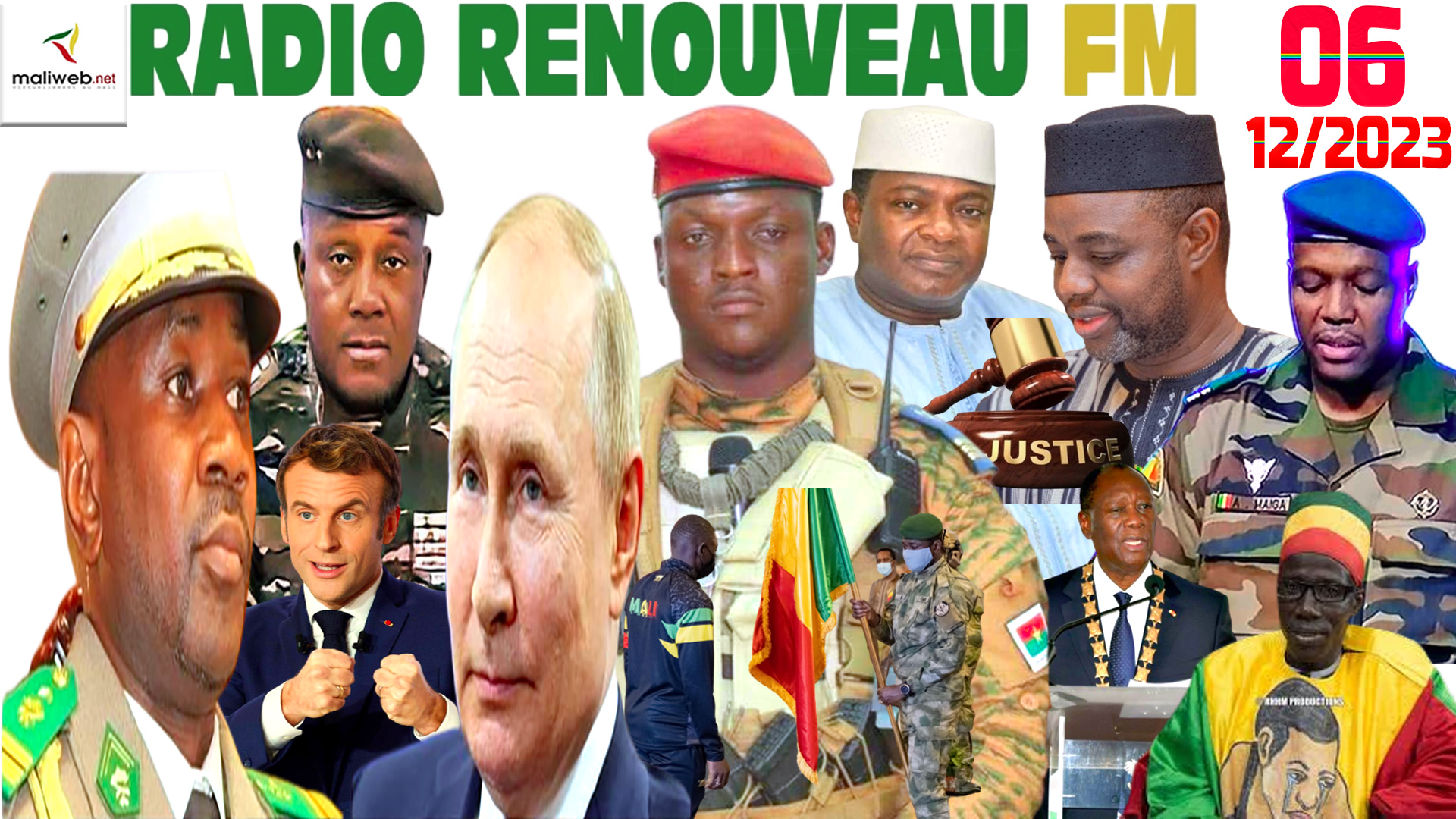 La Revue de Presse de la RADIO RENOUVEAU FM du 06 DECEMBRE 2023