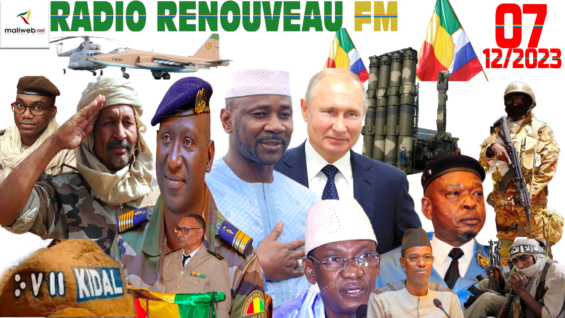 La Revue de Presse de la RADIO RENOUVEAU FM du 07 DECEMBRE 2023