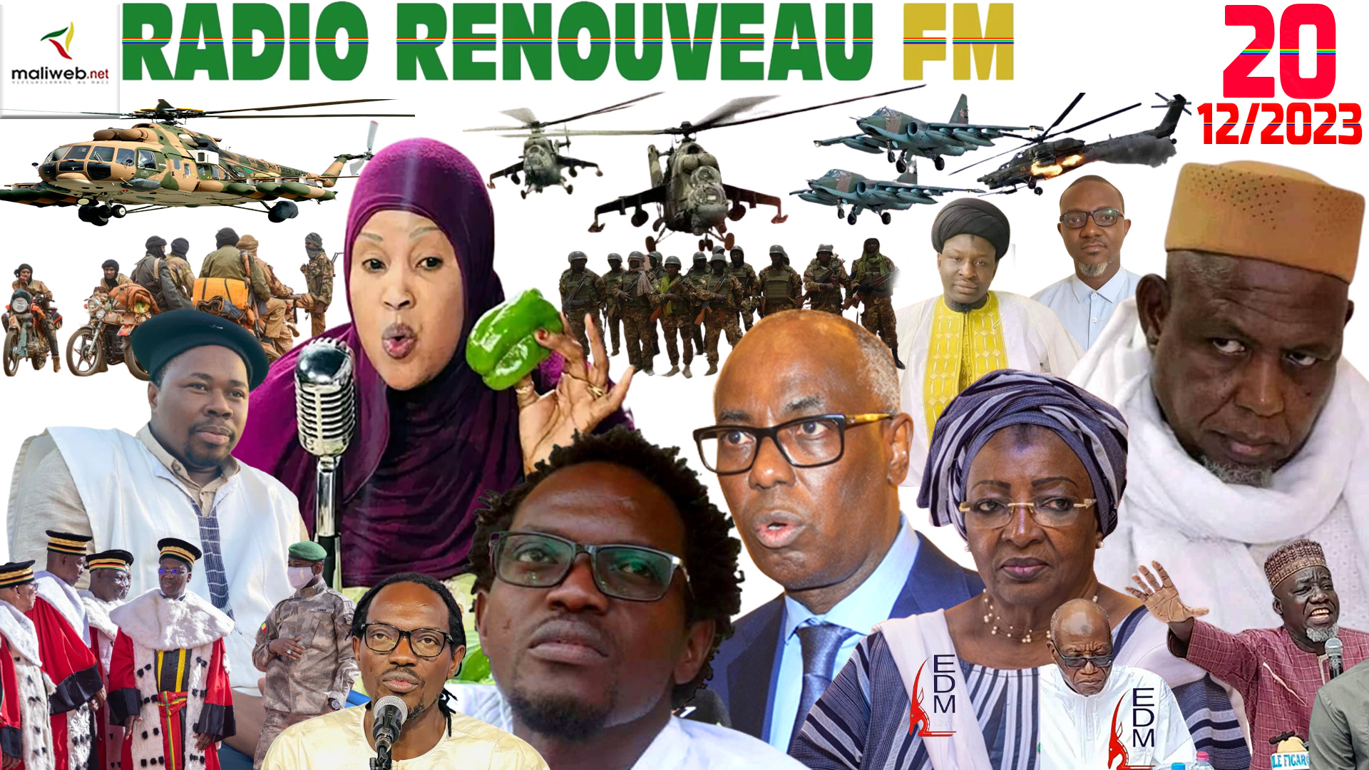 La Revue de Presse de la RADIO RENOUVEAU FM du 20 DÉCEMBRE 2023