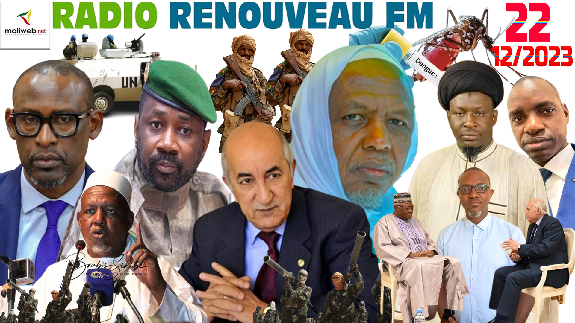 La Revue de Presse de la RADIO RENOUVEAU FM du 22 DÉCEMBRE 2023