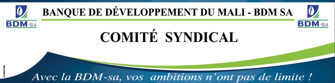 Déclaration des travailleurs de la BDM SA