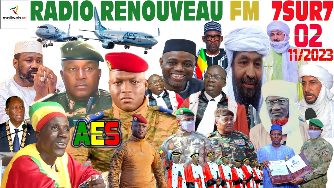Emission 7SUR7 de la RADIO RENOUVEAU FM du 02 DECEMBRE 2023
