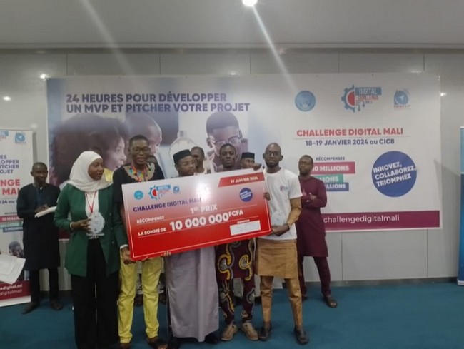 Challenge digital Mali : Le Groupe SENE remporte le 1er prix