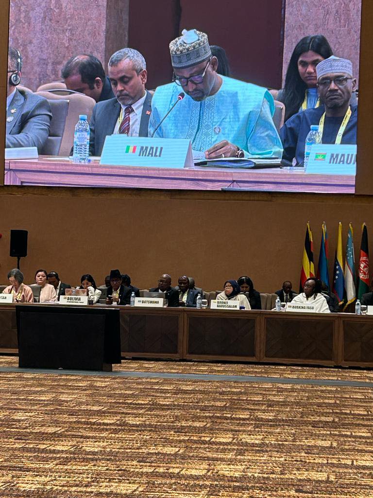 Discours de S.E.M. Abdoulaye DIOP, Ministre des Affaires étrangères et de la Coopération internationale lors de la Conférence ministérielle du Mouvement des non-alignés