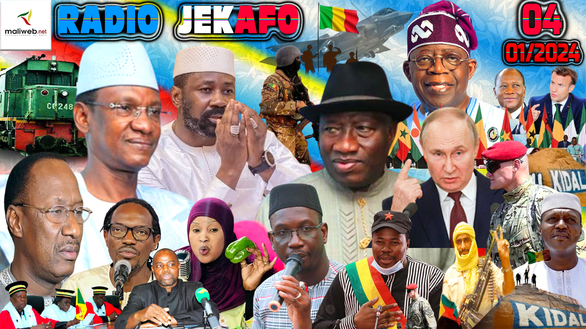 La Revue de Presse de la RADIO JEKAFO du 04 JANVIER 2024