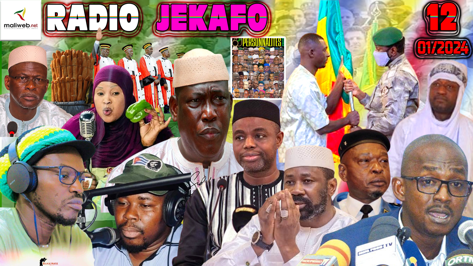 La Revue de Presse de la RADIO JEKAFO du 12 JANVIER 2024