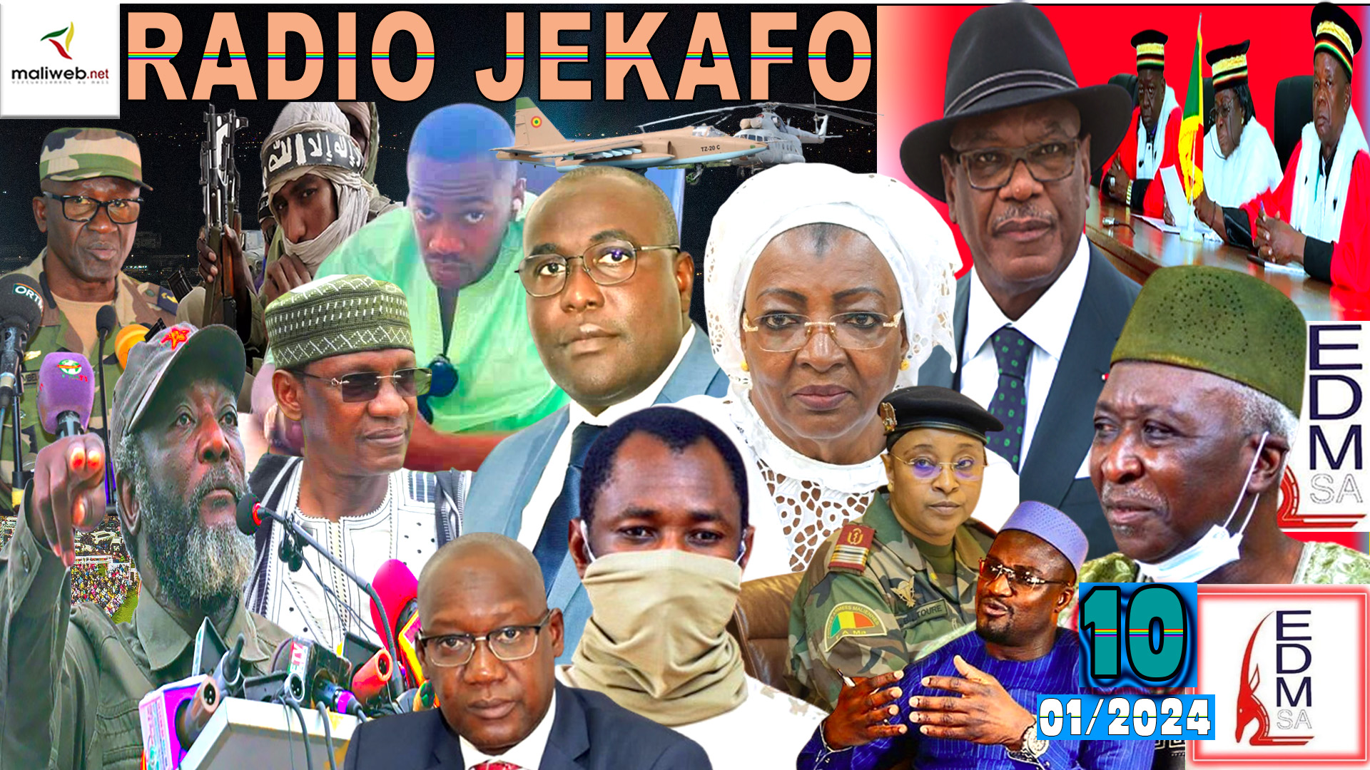 La Revue de Presse de la RADIO JEKAFO du 25 JANVIER 2024