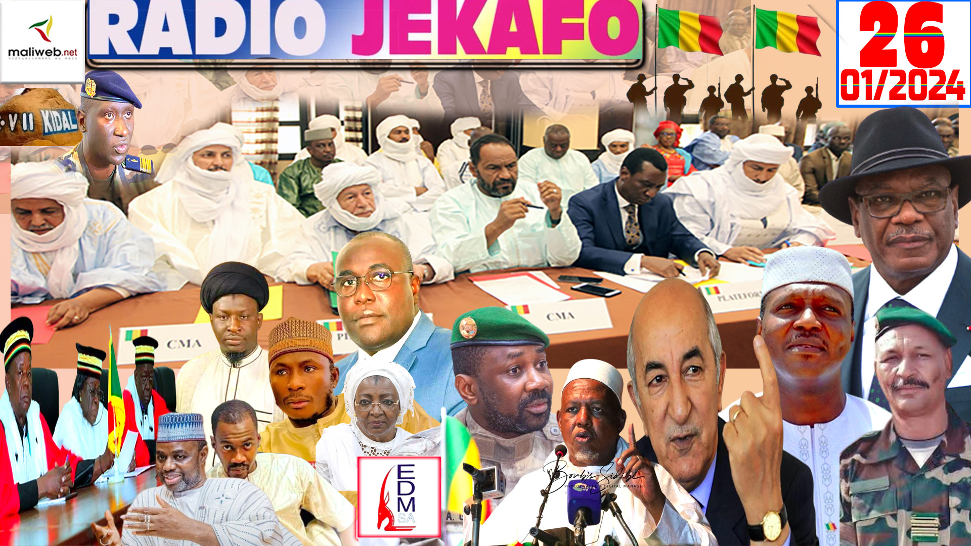 La Revue de Presse de la RADIO JEKAFO du 26 JANVIER 2024