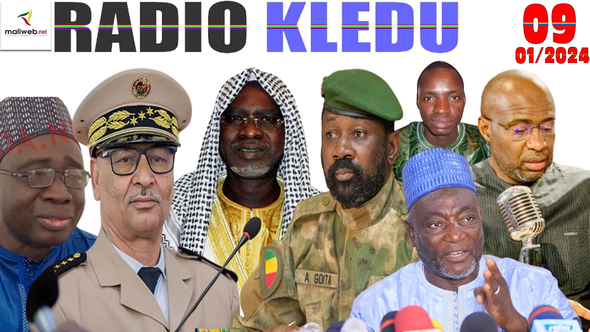 La Revue de Presse de la RADIO KLEDU du 09 JANVIER 2024