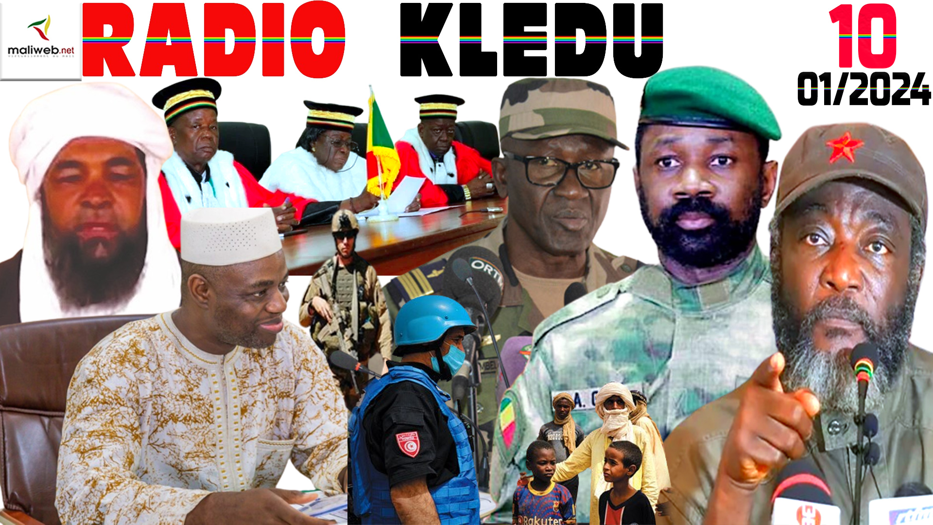 La Revue de Presse de la RADIO KLEDU du 10 JANVIER 2024