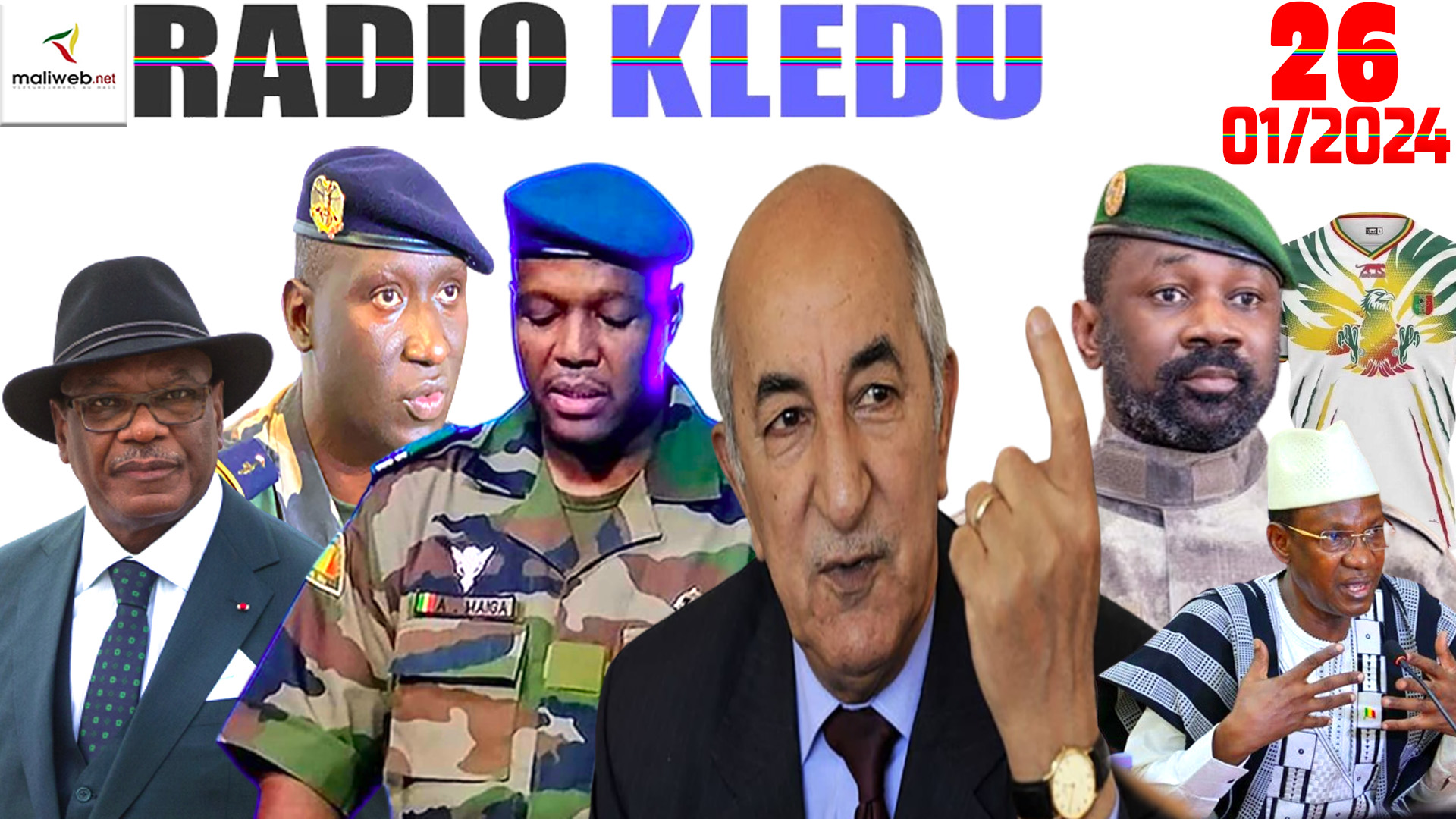 La Revue de Presse de la RADIO KLEDU du 26 JANVIER 2024