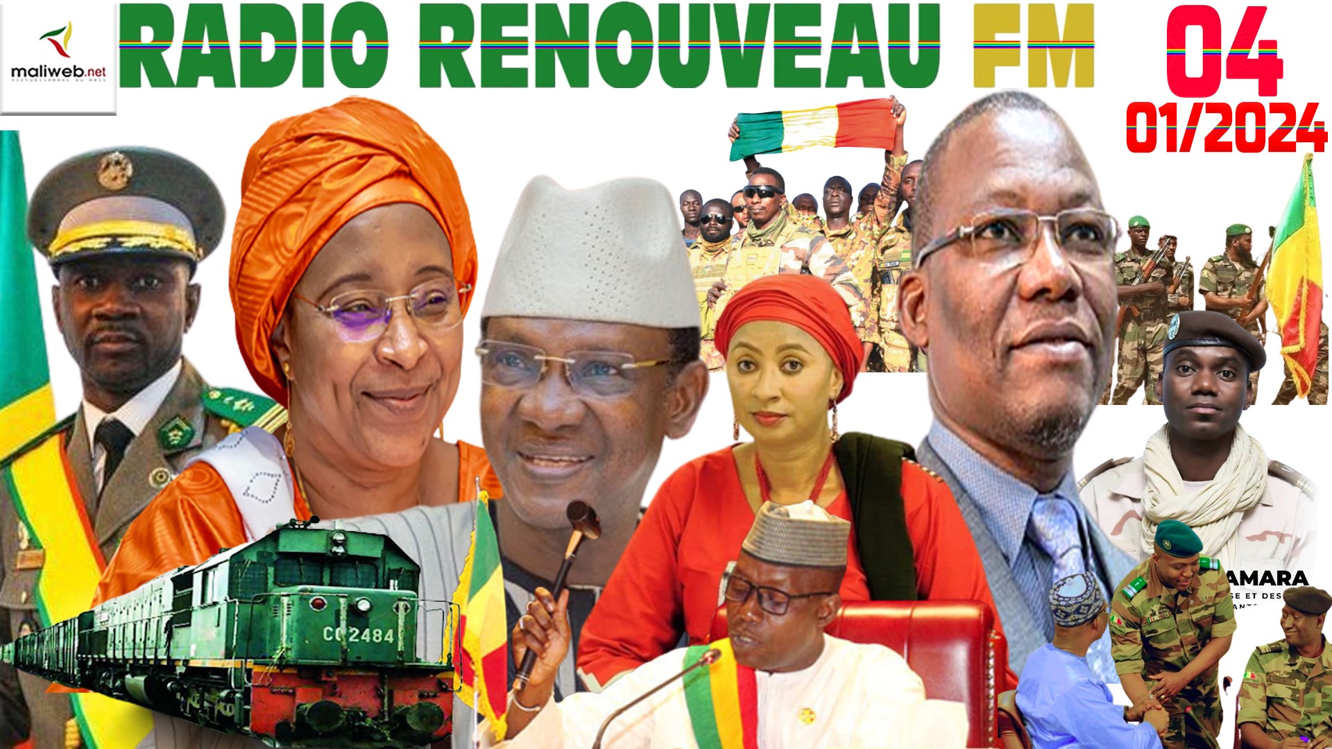 La Revue de Presse de la RADIO RENOUVEAU FM du 04 JANVIER 2024