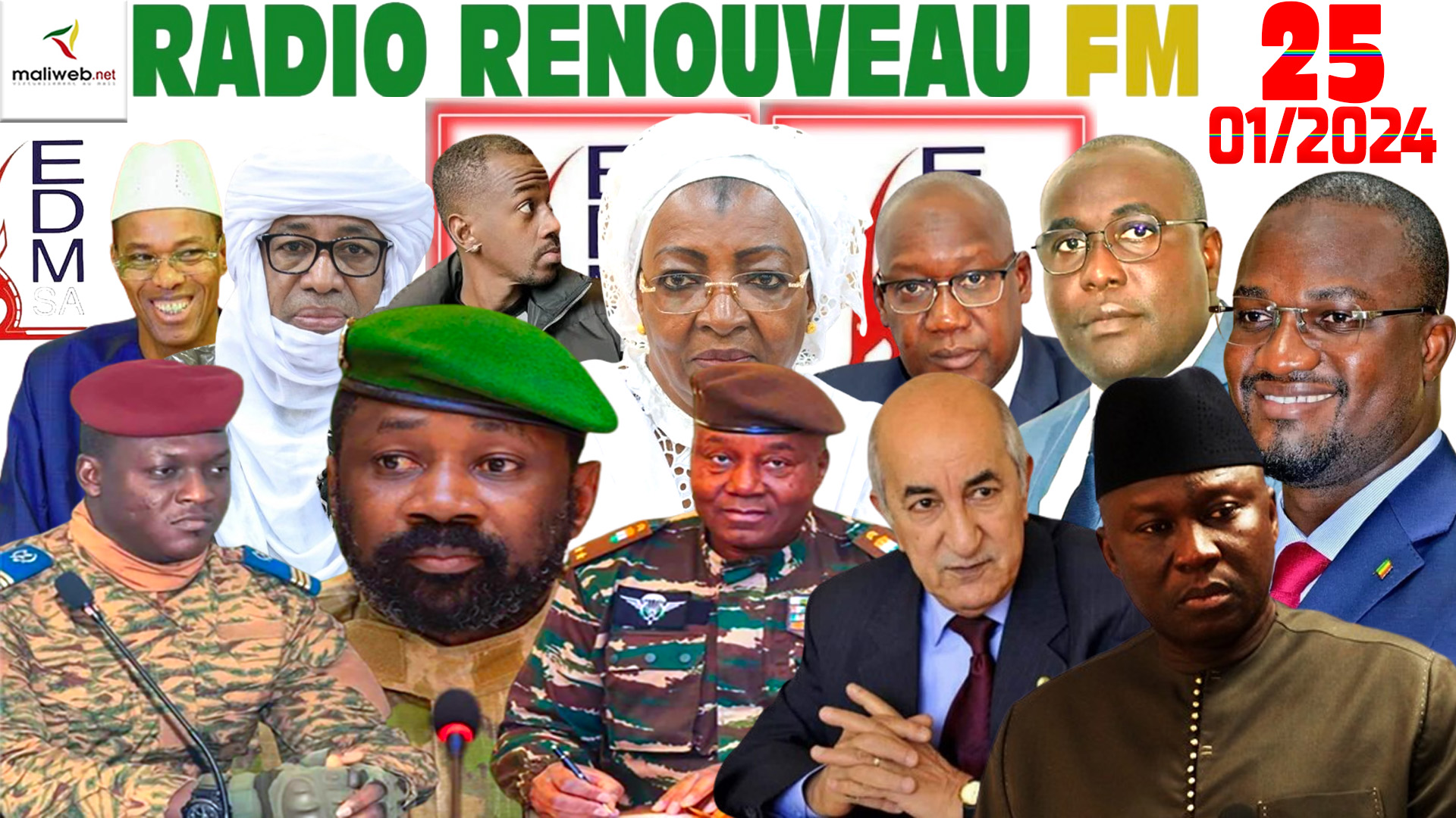 La Revue de Presse de la RADIO RENOUVEAU FM du 25 JANVIER 2024