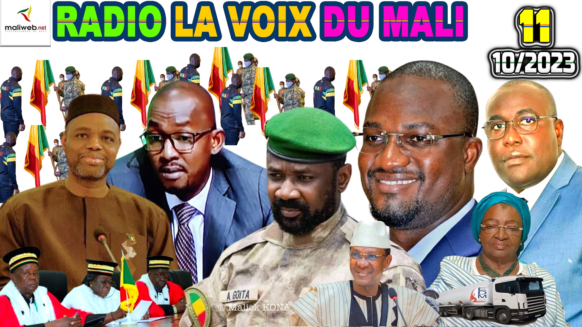 La Revue de Presse de la RADIO LA VOIX DU MALI du 11 JANVIER 2024