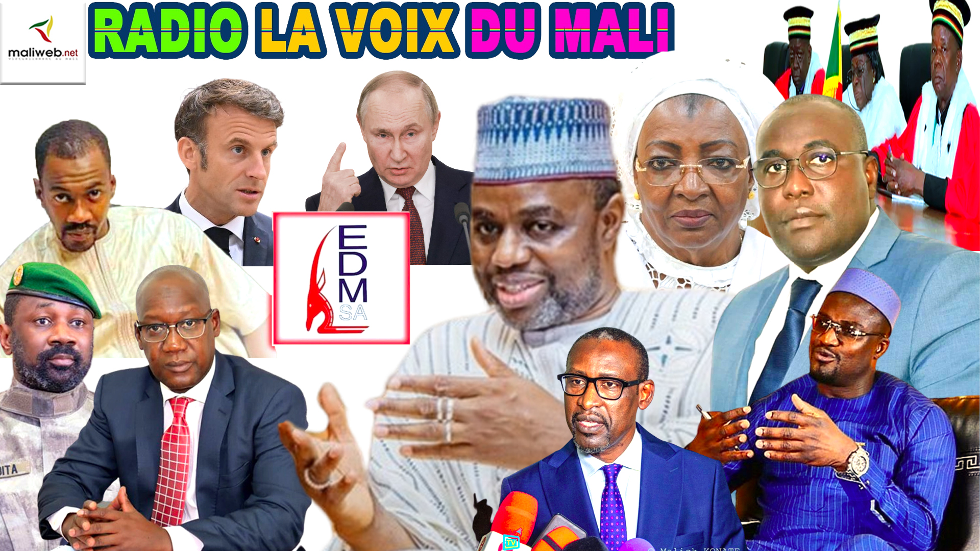 La Revue de Presse de la RADIO LA VOIX DU MALI du 25 JANVIER 2024