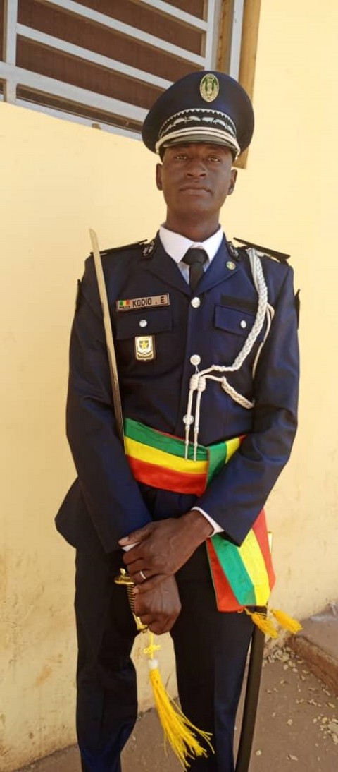 Portrait :  Emmanuel Kodio, un policier qui inspire