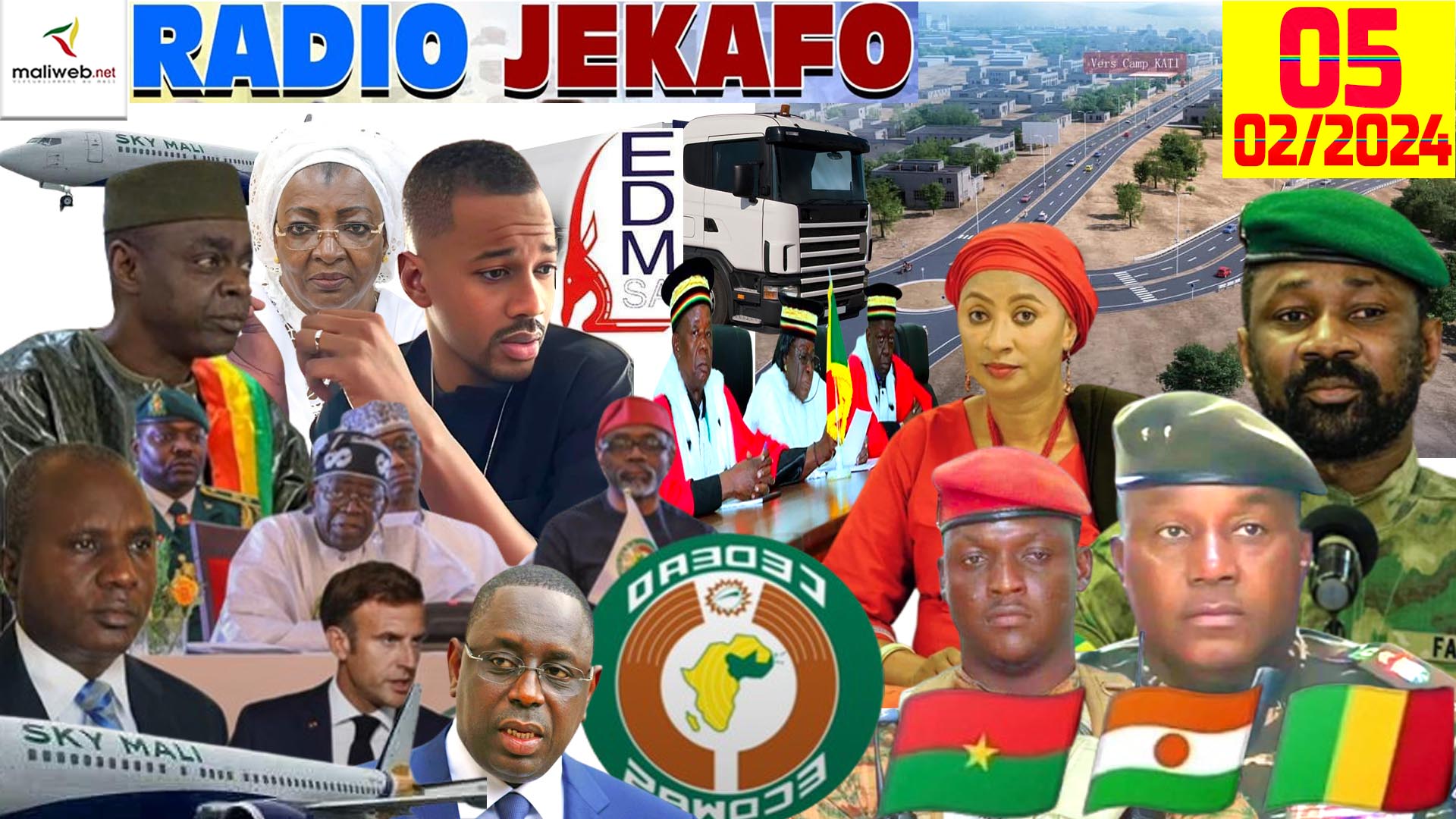 La Revue de Presse de la RADIO JEKAFO du 05 FEVRIER 2024