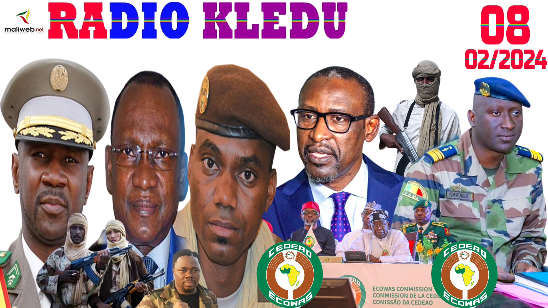 La Revue de Presse de la RADIO KLEDU du 08 FEVRIER 2024