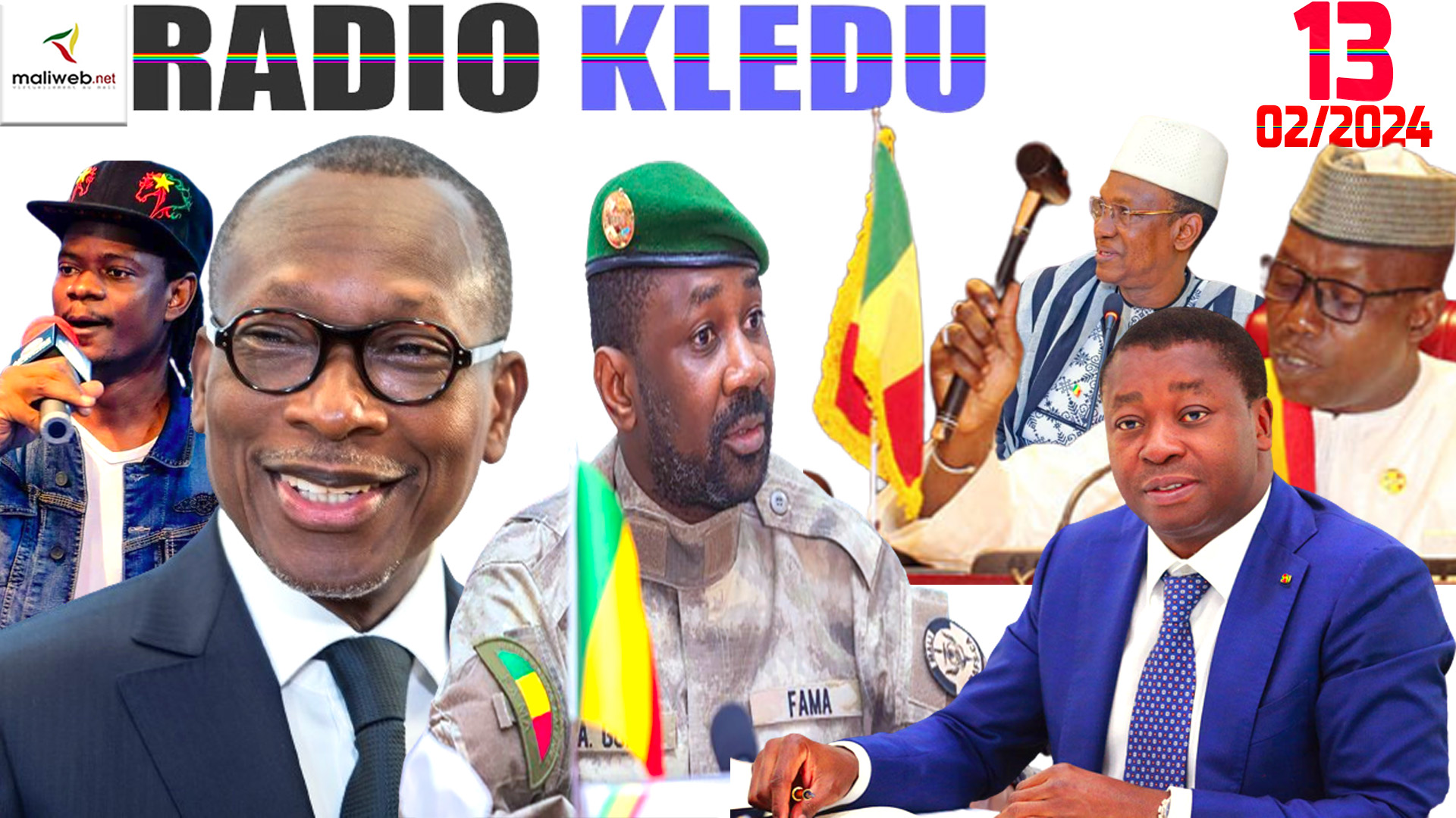 La Revue de Presse de la RADIO KLEDU du 13 FEVRIER 2024