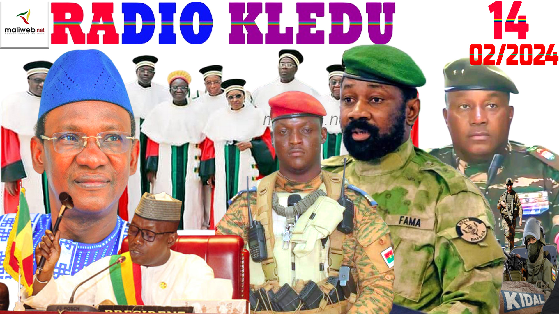 La Revue de Presse de la RADIO KLEDU du 14 FEVRIER 2024