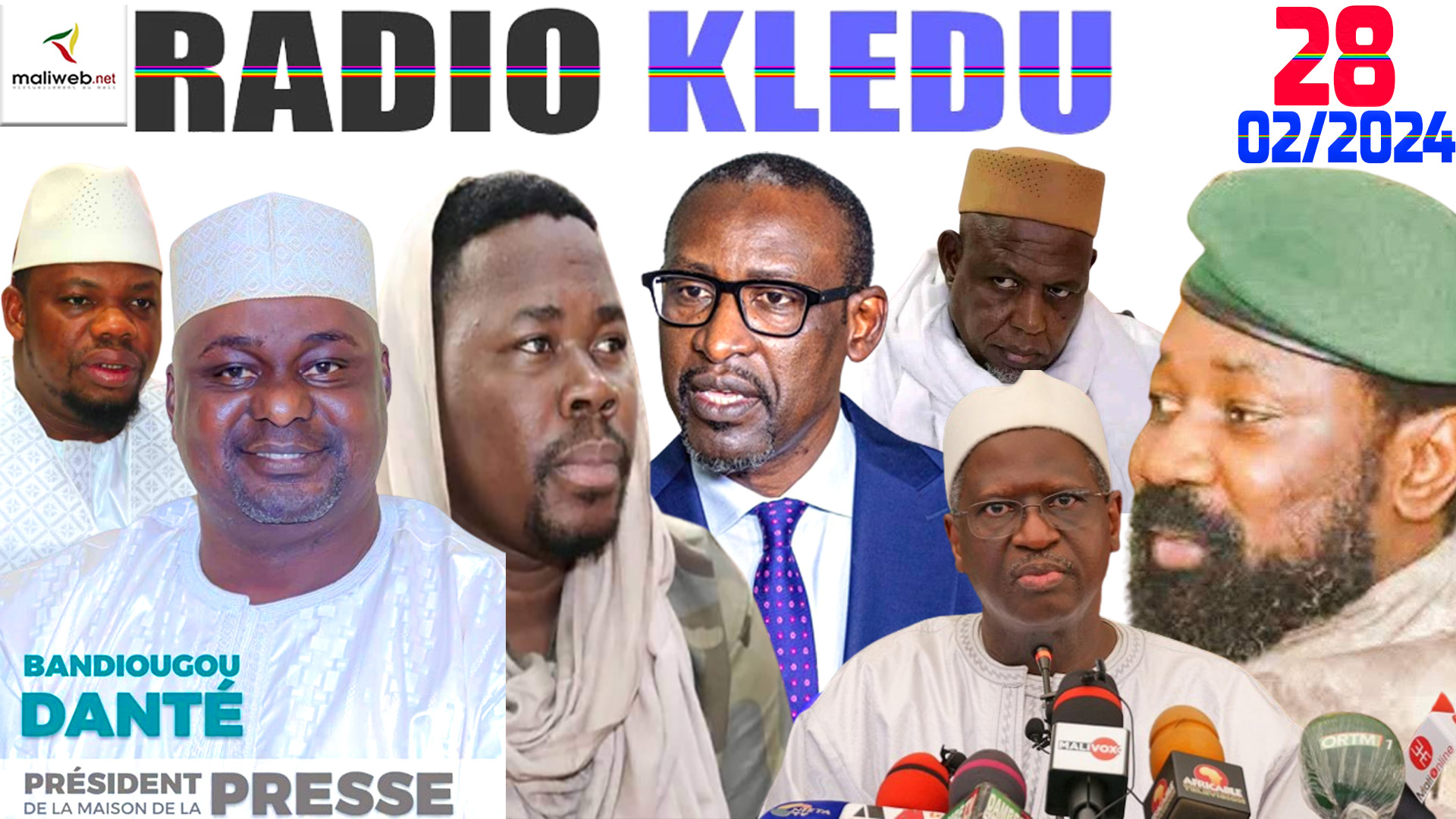 La Revue de Presse de la RADIO KLEDU du 28 FEVRIER 2024
