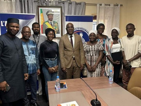 CANAM : La JCI Bamako Etoile reçue par le Général de Brigade Boubacar Dembélé
