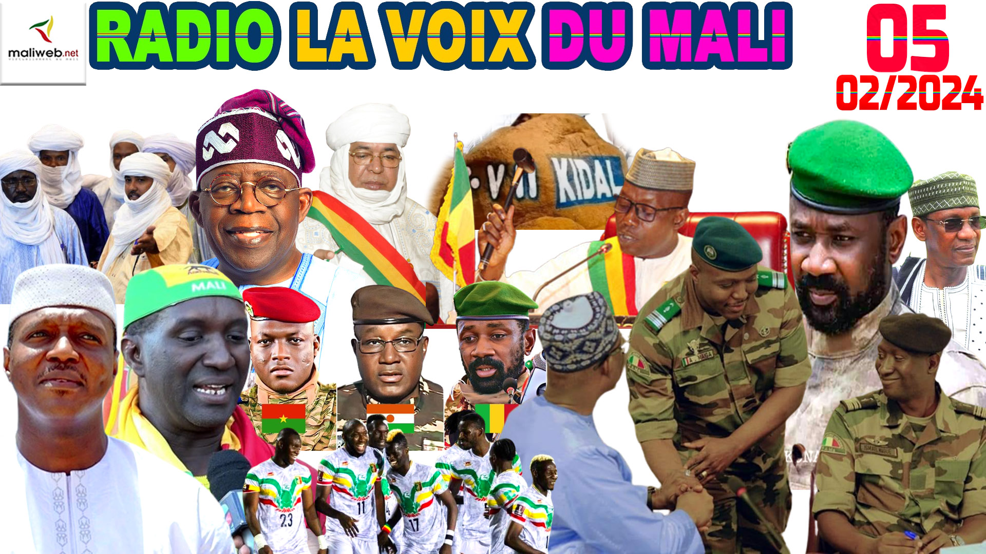 La Revue de Presse de la RADIO LA VOIX DU MALI du 05 FEVRIER 2024