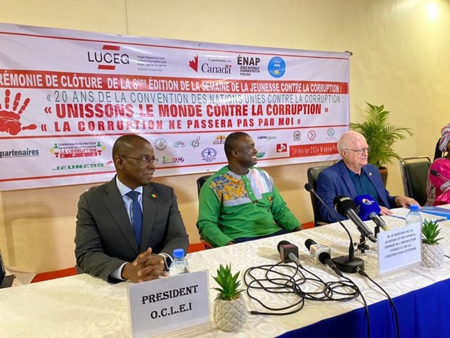 8ème édition de la semaine de la jeunesse contre la corruption : Les jeunesses s’approprient la lutte